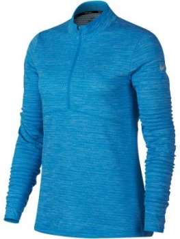 Image of Nike Golf Dry 12 Zip Jumper Blue Glow