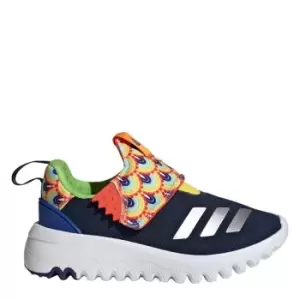 Image of adidas Suru365 Slip-On Shoes Kids - Collegiate Navy / Silver Metal