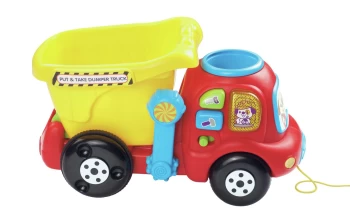 Image of VTech Put & Take Dumper Truck Activity Toy