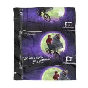 Image of E.T. the Extra-Terrestrial Film Reel Fleece Blanket - Large (150cm x 200cm)