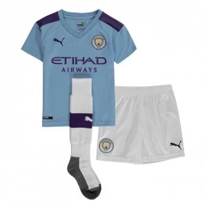 Image of Puma Manchester City Home Mini Kit 2019 2020 - Blue/Purple