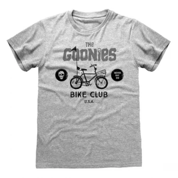 Image of Goonies - Bike Club Unisex Medium T-Shirt - Grey
