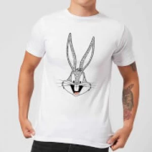 Image of Looney Tunes Bugs Bunny Mens T-Shirt - White - M