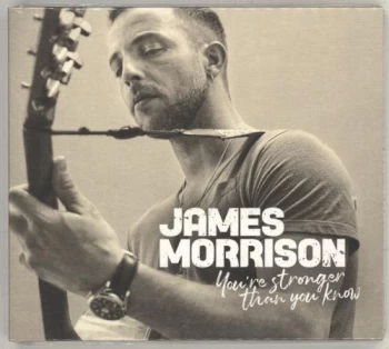 Image of James Morrison You're Stronger Than You Know + Signed Sheet 2019 UK CD album SPM0010