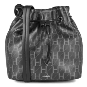 Image of Hugo April Draw Bag - Black