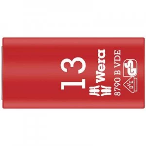 Image of Wera 8790 B VDE 05004957001 Hex head VDE bits 13mm 3/8 (10 mm)