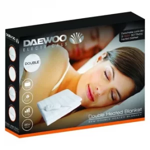 Image of Daewoo HEA1486GE Double Heated Fleece Underblanket Size 120cm x 135cm