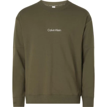 Image of Calvin Klein L/S Sweatshirt - Army Green RBN