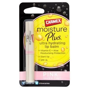 Image of Carmex Lip Balm Moisture Plus Pink Sheer Tint SPF 15 2g