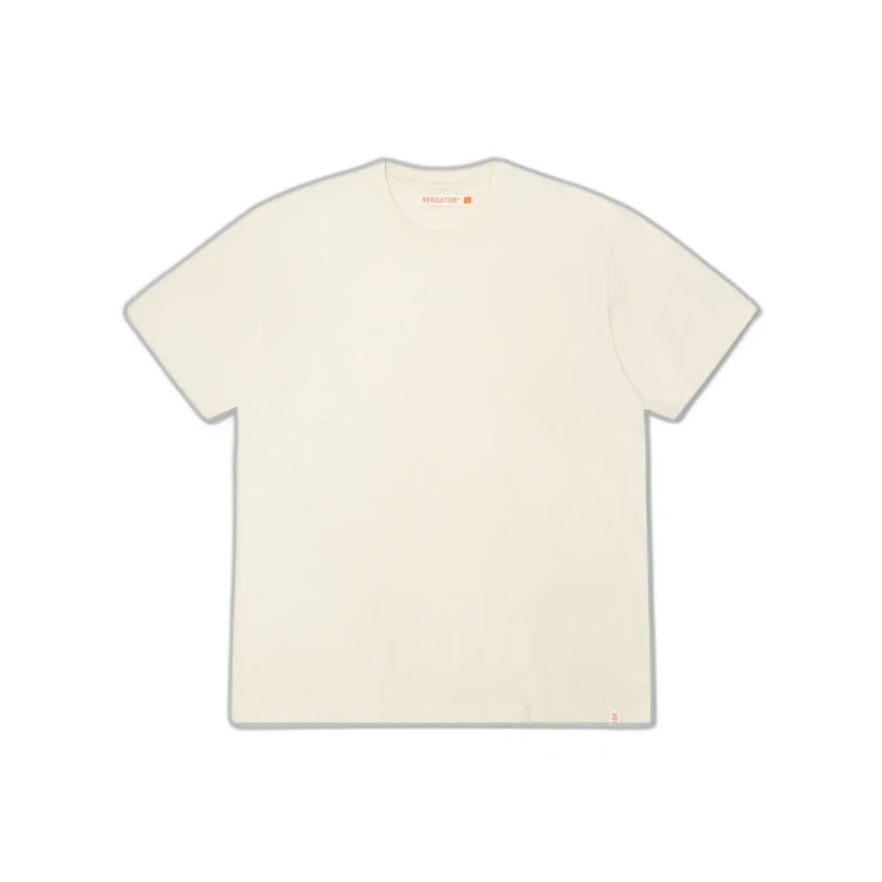 Image of Revolution Loose-fitting T-Shirt with our r brand on the back Revolution Blanc Male M