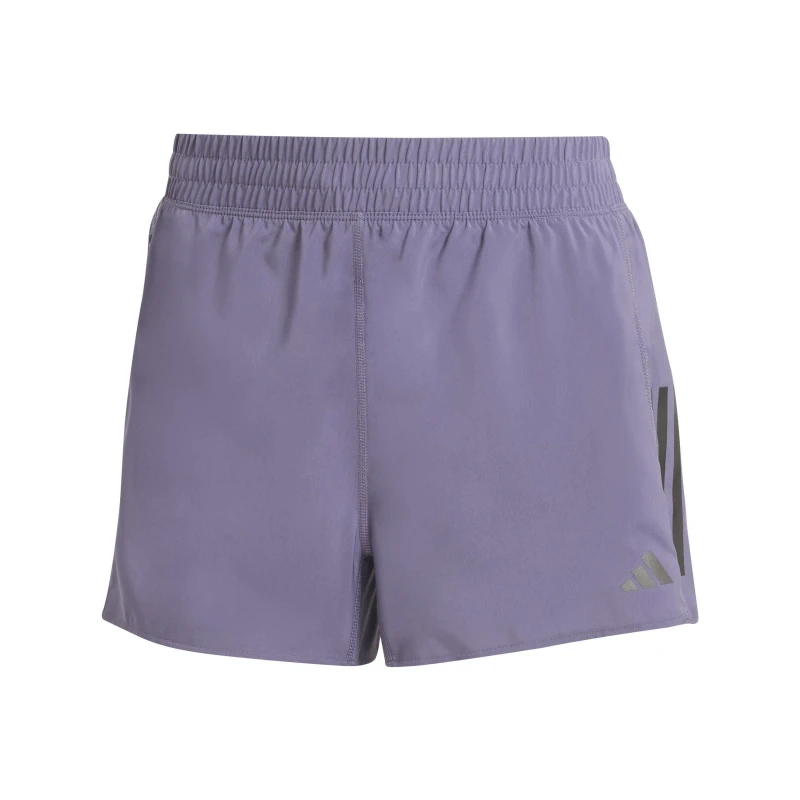 Image of adidas Own The Run Shorts Womens Violet female 10 (S)