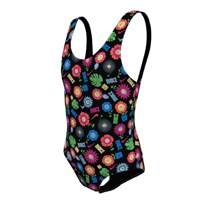 Image of Nike Garden Party Swimsuit Junior - Black S