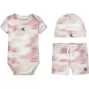 Image of Calvin Klein Jeans Tie Dye Body Shorts Giftpack - Multi