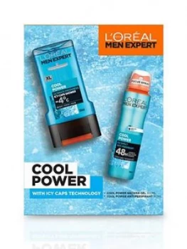 Image of LOreal Paris LOreal Men Expert Cool Power 2 Piece Giftset/Set For Him