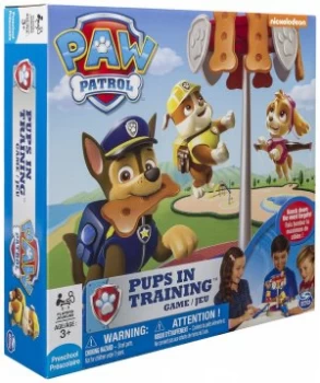 Image of PAW Patrol Pups in Training Game.