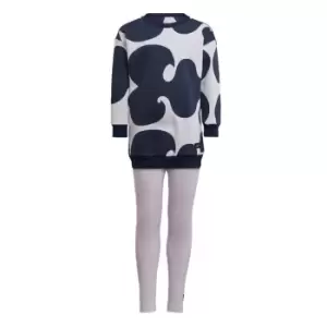 Image of adidas Marimekko Set Kids - Purple Tint / Collegiate Navy