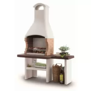 Image of Palazzetti Jesolo 2 Masonry BBQ with Side Table - Garden & Outdoor
