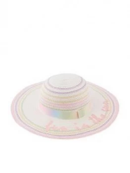 Image of Monsoon Girls Fun In The Sun Floppy Hat - Multi