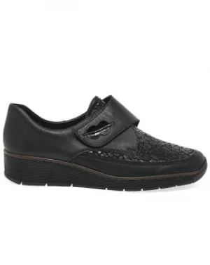 Image of Rieker Merry Standard fit Riptape Shoes