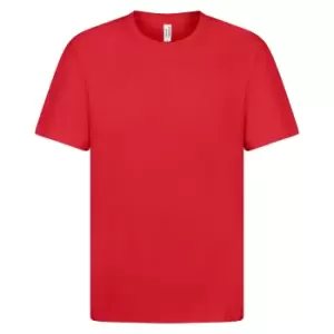 Image of Casual Classics Mens Premium Ringspun Tee (M) (Red)