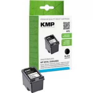 Image of KMP Ink replaced HP 301XL Compatible Black H75 1719,4001