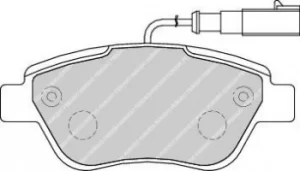 Image of Ferodo FDB1946 Brake Pad Set Front Axle Premier Car