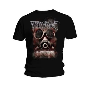 Image of Bullet For My Valentine - Temper Temper Gas Mask Unisex XX-Large T-Shirt - Black