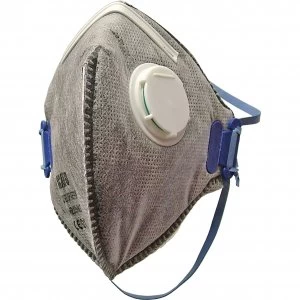 Image of Scan FFP2 Fold Flat Disposable Odour Mask Valved Pack of 3