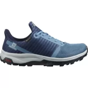 Image of Salomon Outbound Prism GTX Multifunctional Ladies Shoes - Blue