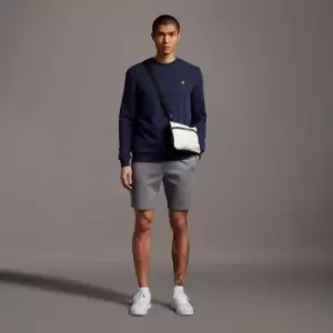 Image of Mens Fly Fleece Shorts - Mid Grey Marl - XXL