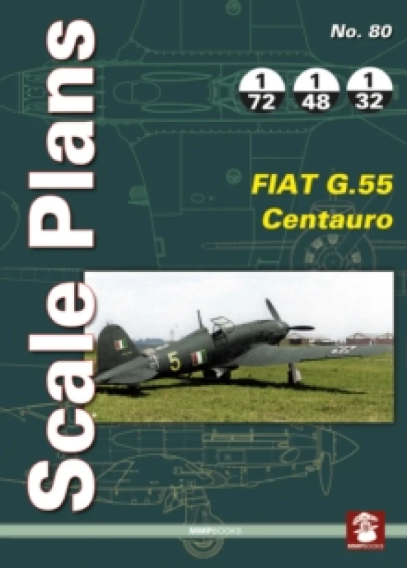 Image of Scale Plans No. 80 FIAT G.55 Centauro Paperback / softback