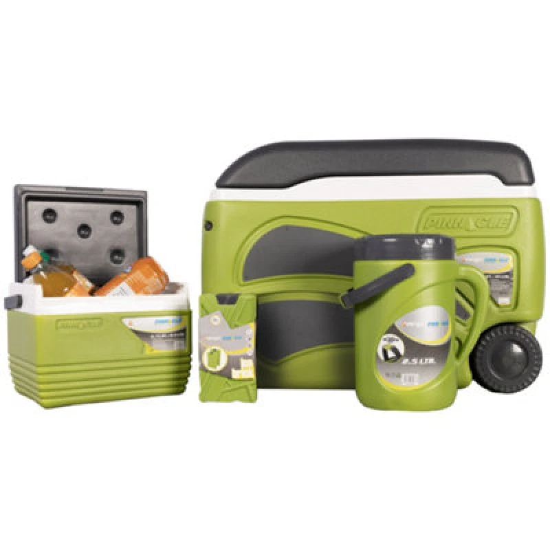 Image of Vango Pinnacle Wheelie Cooler Box 45L-100Hr (5 Piece Set)