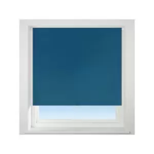 Image of Swish Cordless Blackout Roller Blind, Peacock, W60 Cm x D170 Cm