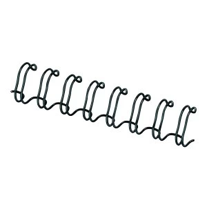 Image of Fellowes Wire Binding Element 12.7mm Black Pack of 100 53273