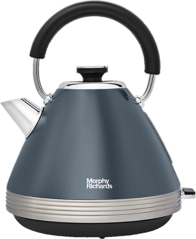 Image of Morphy Richards Venture Retro Pyramid 100335 Kettle - Basalt