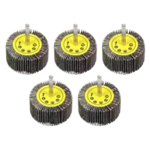 Image of Sealey Flap Wheel 60 x 30mm 80Grit 6mm Shaft - Pack of 5 - FW6030805