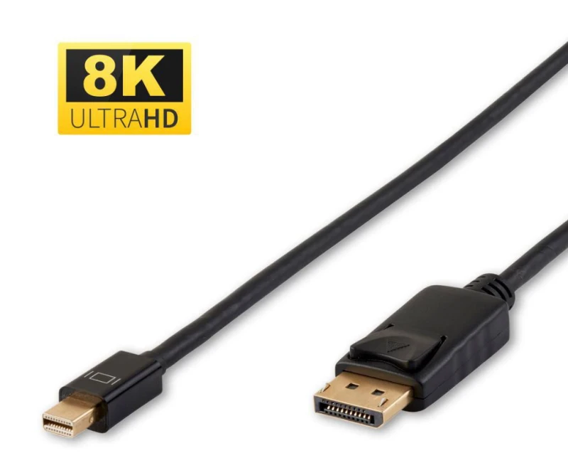 Image of Microconnect DP-MMG-180MBV1.4 DisplayPort cable 2m Mini DisplayPort B