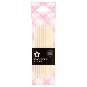 Image of Superdrug Wooden Cuticle Sticks Pack of 10
