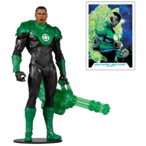 Image of McFarlane DC Multiverse 7" Modern Comic Green Lantern (John Stewart) Action Figure