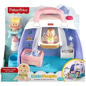 Image of Fisher-Price Little People Baby Cuddle n Play Nursery