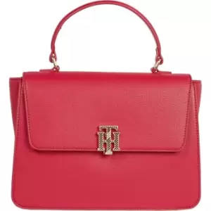 Image of Tommy Hilfiger Th Outline Satchel - Red