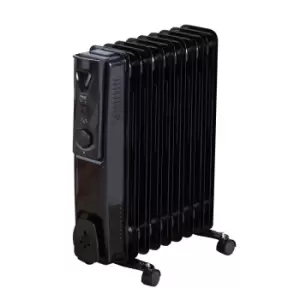 Image of Neo Direct Neo 9 Fin 2kW Electric Oil Filled Radiator - Black