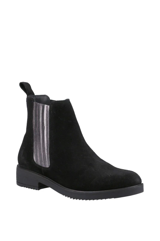 Image of Hush Puppies Womens Stella Ankle Boot in Black Size: 5 Black Female 5