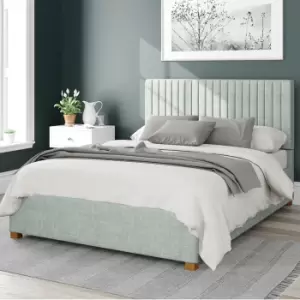 Image of Grant Pure Pastel Cotton Ottoman Bed Green