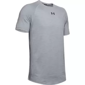 Image of Under Armour Charged Cotton Short Sleeve T Shirt Mens - Grey