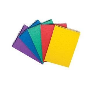 Image of Original Headbound Pad A4 Ruled 80gsm 120 Pages Assorted A Pack of 10