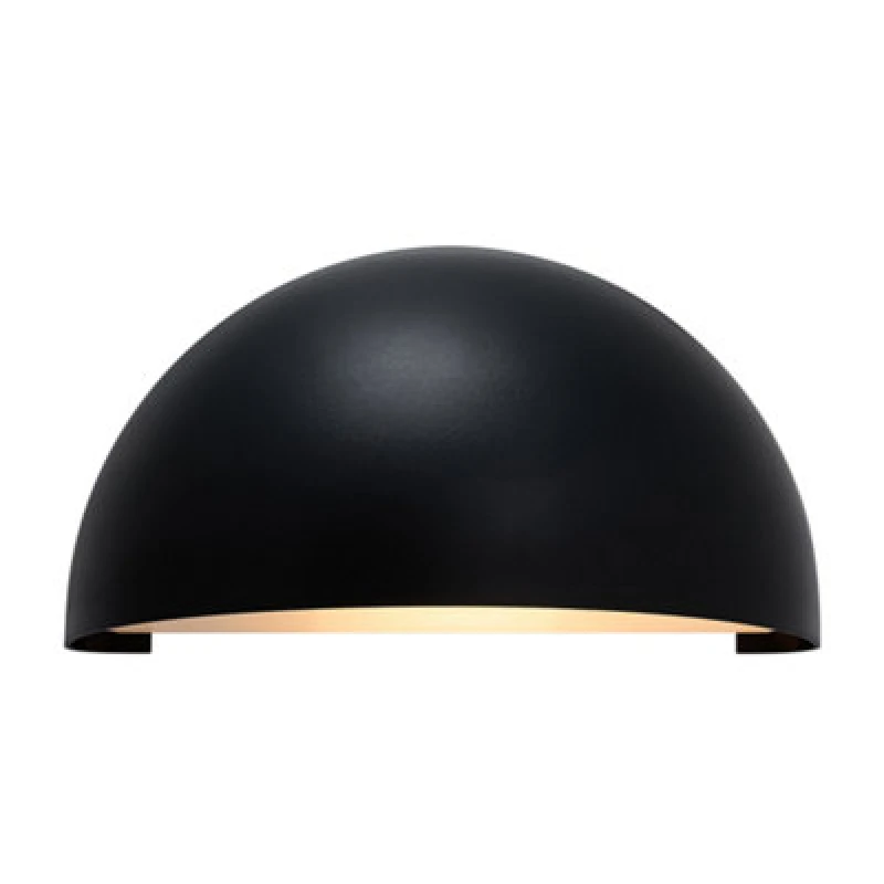 Image of Nordlux Scorpius Outdoor Plastic Wall Light Weatherproof Black,mains