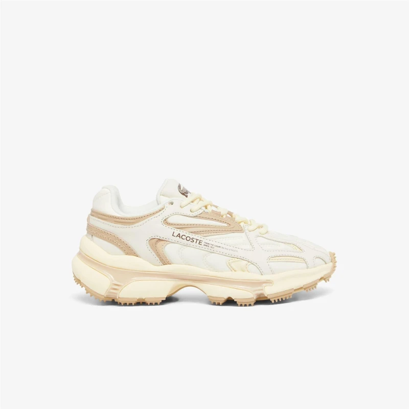 Image of Lacoste L003 2K24 Trainers Off White female UK 3