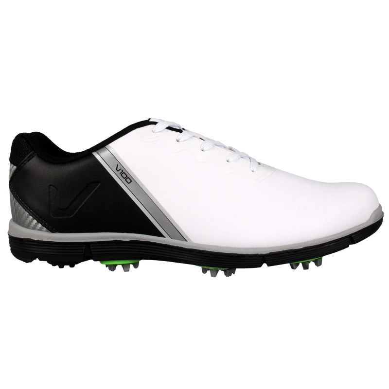 Image of Slazenger V100 Mens Golf Shoes - White White 6