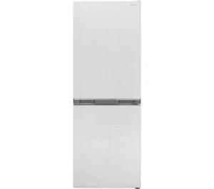 Image of Sharp SJ-BB02DTXWF 230L Frost Free Combi Fridge Freezer